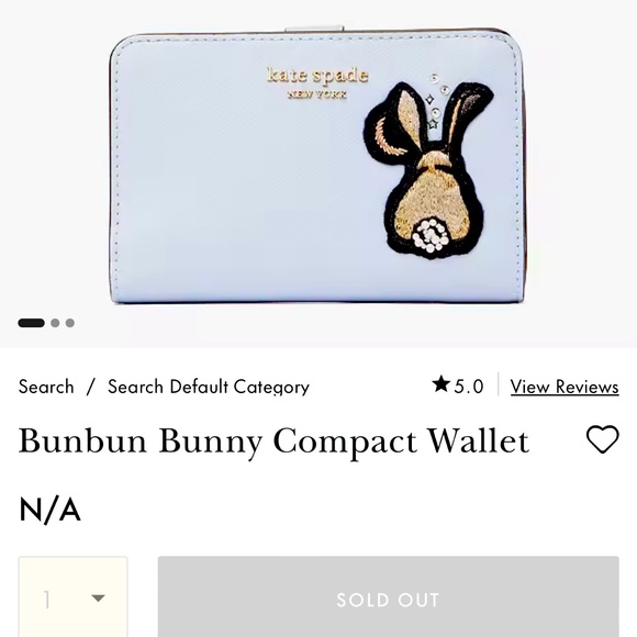 Kate Spade compact wallet - Picture 3 of 12